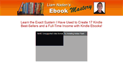 Desktop Screenshot of ebookwritingmastery.com
