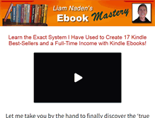 Tablet Screenshot of ebookwritingmastery.com